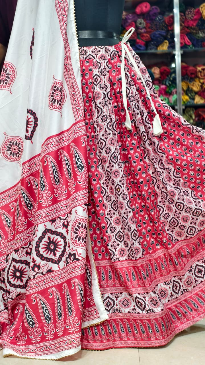 Premium Cotton Chaniya Choli Pair